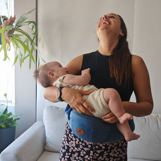 Cesárea y porteo: cuándo empezar y qué posiciones son más seguras